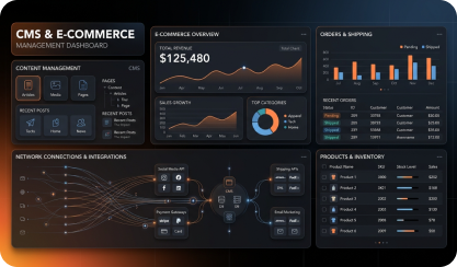 cms & e-commerce